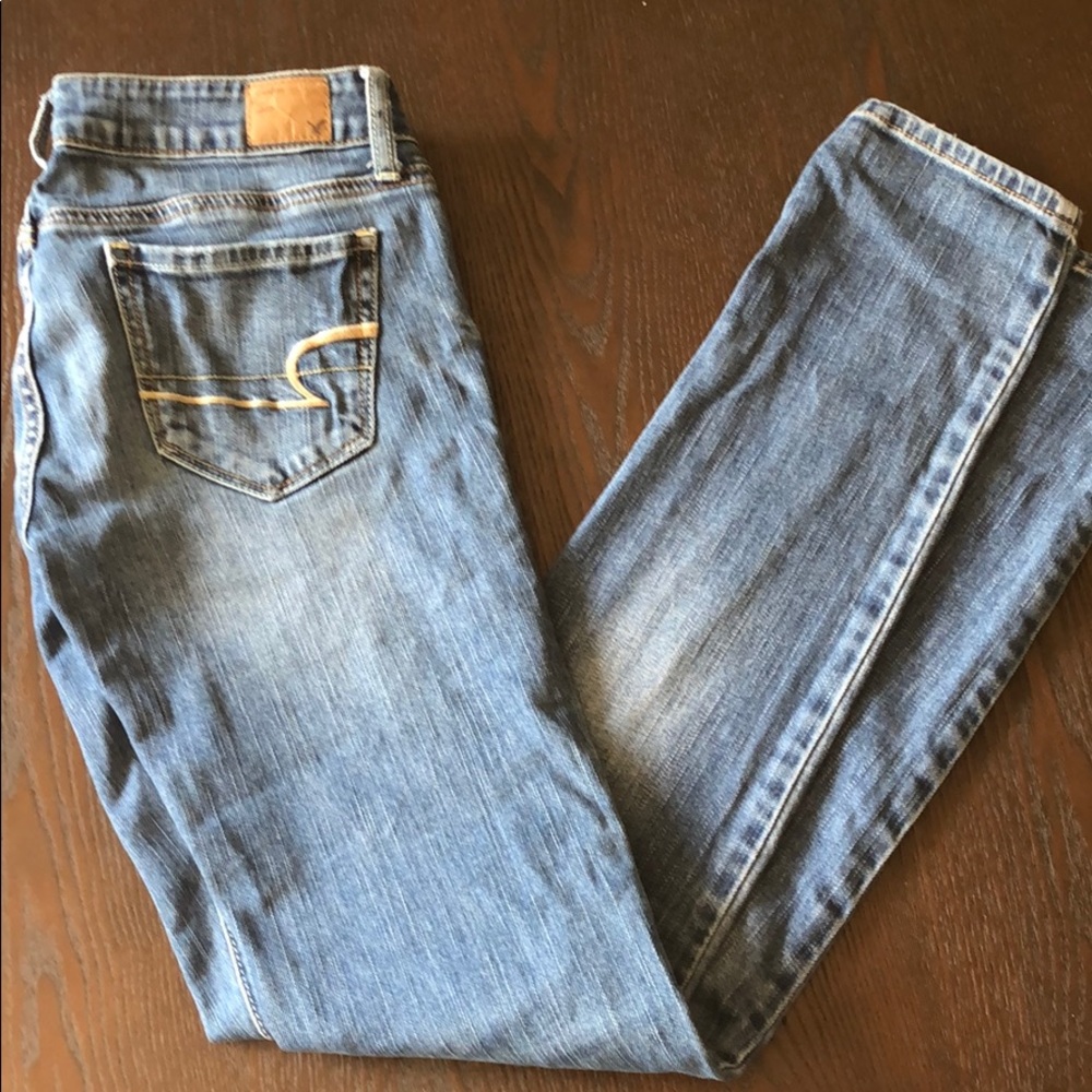 American Eagle Long Straight Leg Jeans